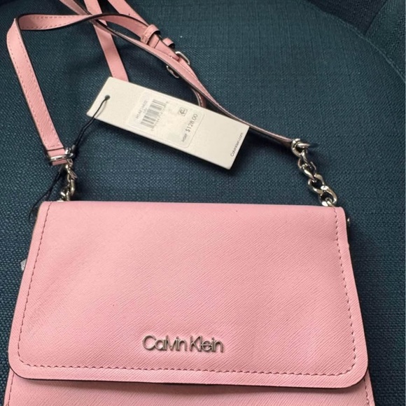 Calvin Klein Blush Pink Crossbody Bag - Picture 3 of 3